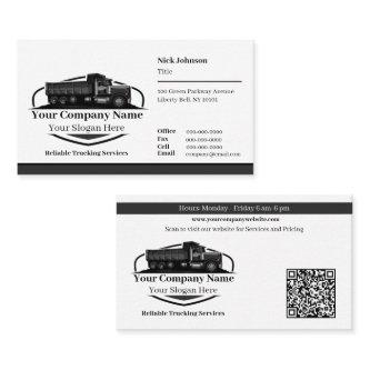 Professional Dump Truck Hauling Company QR Code
