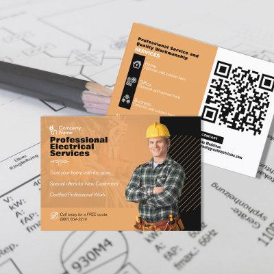 Professional Electrician Service Advertising