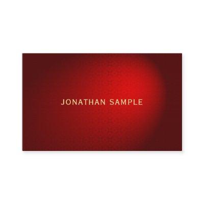 Professional Elegant Black Red Damask Template