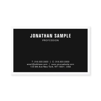 Professional Elegant Black White Modern Simple