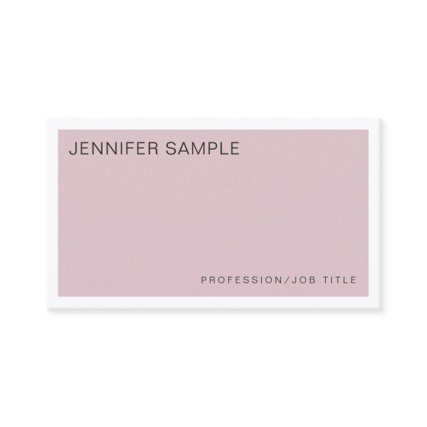 Professional Elegant Colors Minimalist Design Luxe