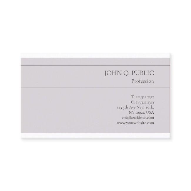 Professional Elegant Colors Minimalist Template