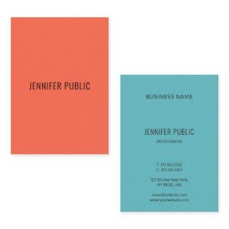 Professional Elegant Colors Modern Simple Template