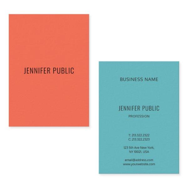 Professional Elegant Colors Modern Simple Template