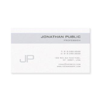 Professional Elegant Design Monogram Plain Trendy
