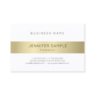 Professional Elegant Gold Look Simple Plain Modern