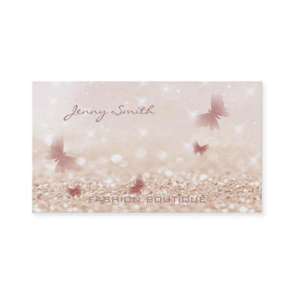 Professional elegant luxury bokeh butterfly