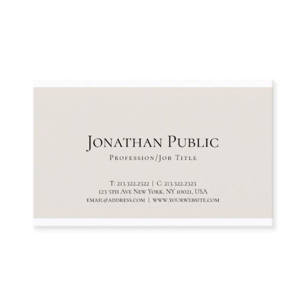 Professional Elegant Minimalist Design Modern Luxe
