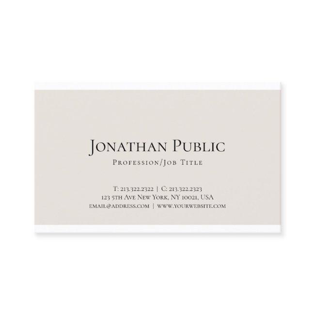 Professional Elegant Minimalist Design Modern Luxe