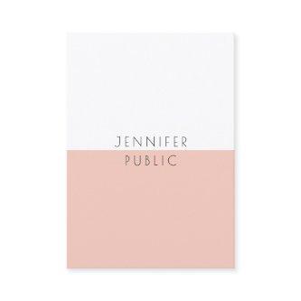 Professional Elegant Minimalist Modern Simple