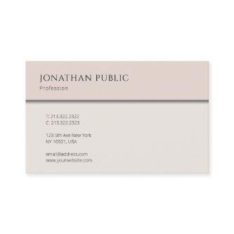Professional Elegant Minimalist Modern Template