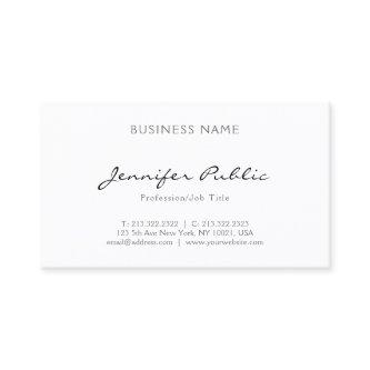 Professional Elegant Minimalist Simple Plain