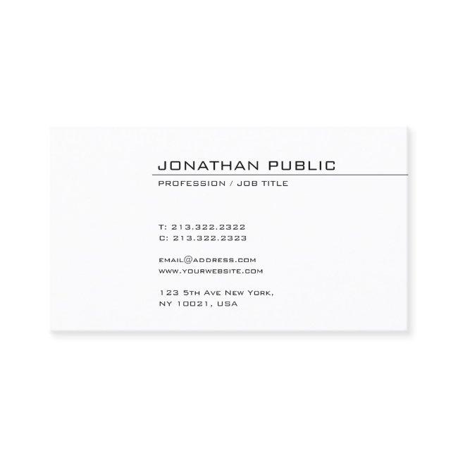Professional Elegant Minimalist Template Trendy