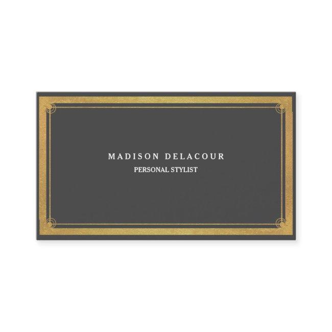 Professional Elegant Modern Gold foil frame trendy