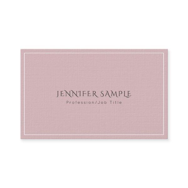 Professional Elegant Modern Luxury Premium Linen
