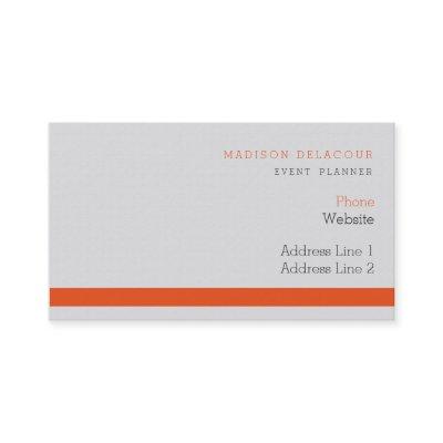 Professional Elegant Modern Minimal Silver Badge