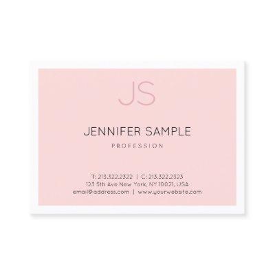 Professional Elegant Monogram Simple Design Luxe