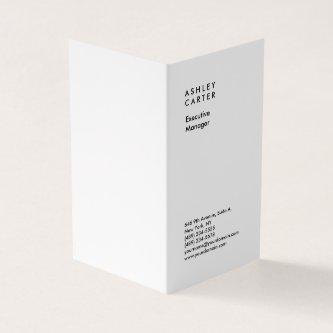 Professional elegant plain minimalist