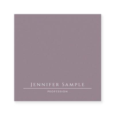 Professional Elegant Salon Simple Template Modern Square