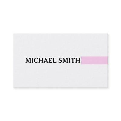 Professional Elegant Shampoo Modern Plain White