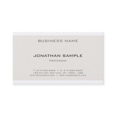 Professional Elegant Simple Design Modern Plain