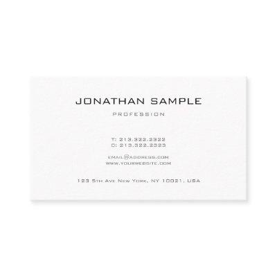 Professional Elegant Simple Design Modern Plain