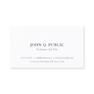 Professional Elegant Simple Modern Minimalistic