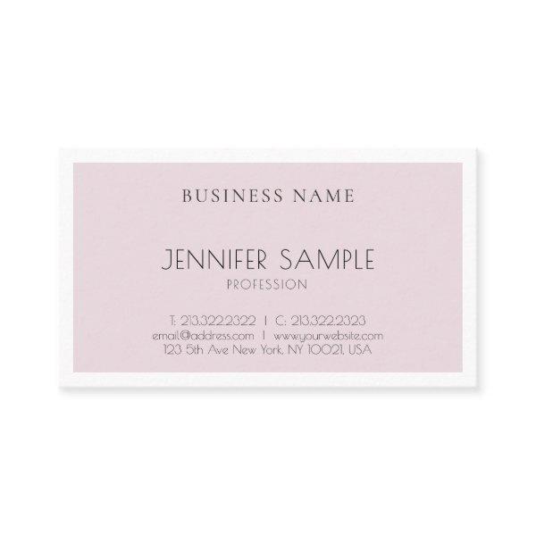Professional Elegant Simple Purple Design Plain
