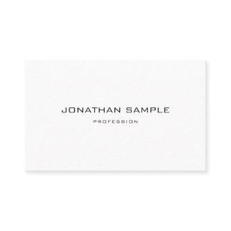 Professional Elegant Sleek Design Modern Plain