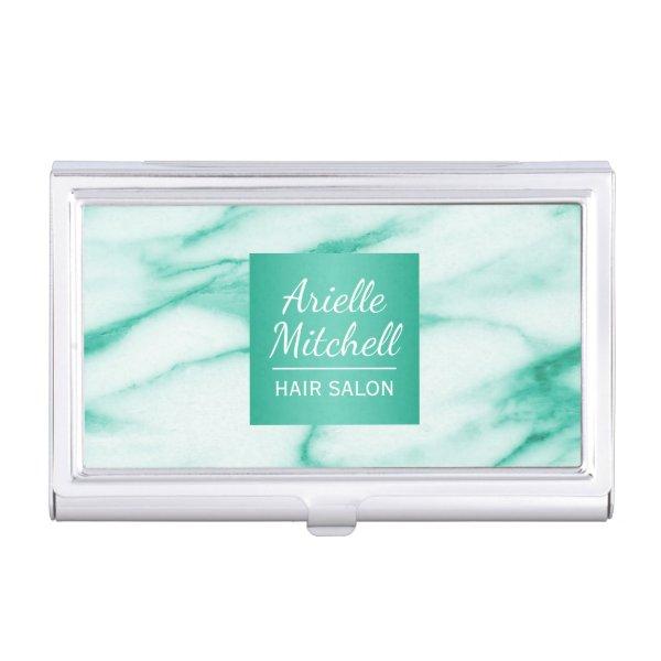 Professional Elegant Turquoise Alabaster Marble  Holder