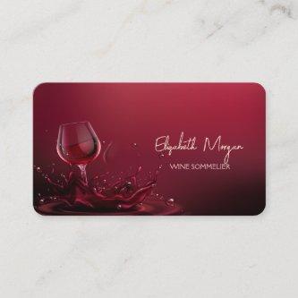 Professional Elegant Wine Glass Red