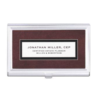 Professional Estate Planner   Case