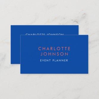 Professional Event Planner Cobalt