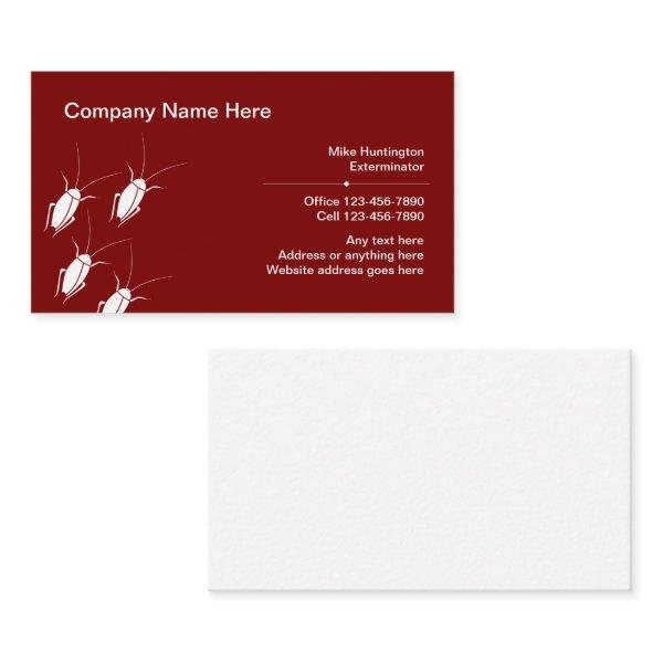 Professional Exterminator And Pest Control Service