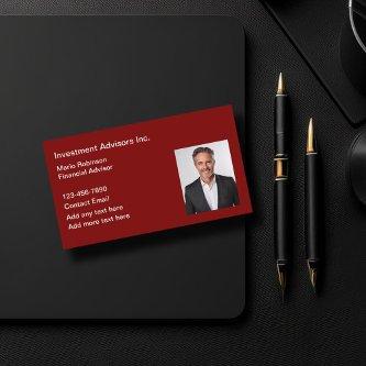 Professional Financial Advisor Photo