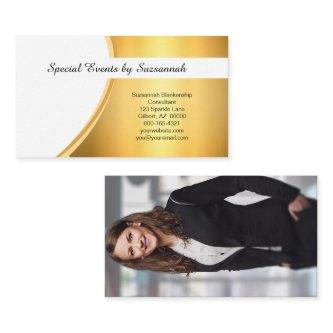 Professional Gold Flare Custom Photo