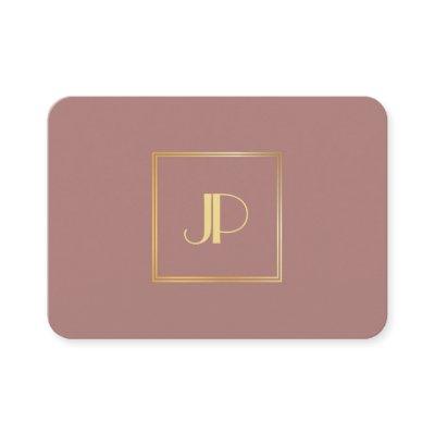 Professional Gold Monogram Modern Elegant Template