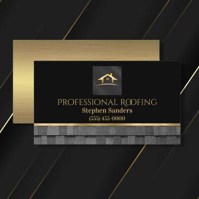 Professional Gold Roofing Shingles Construction Bu