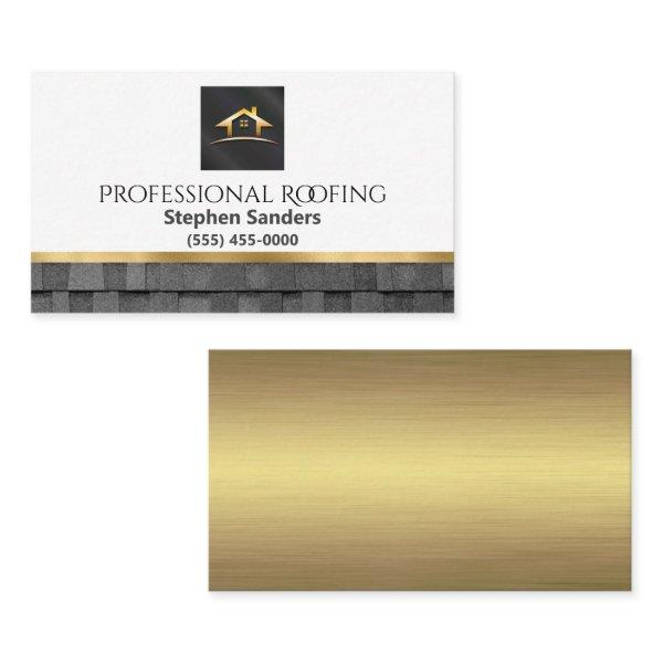 Professional Gold Roofing Shingles Construction