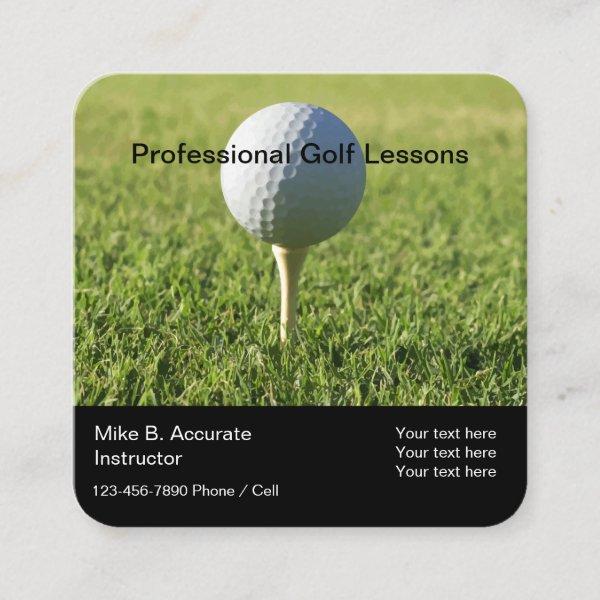 Professional Golf Lessons Square