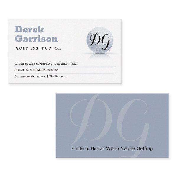 Professional Golf Trainer | Initials
