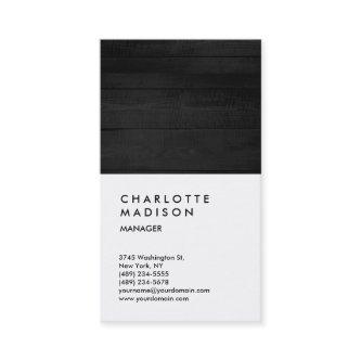 Professional Grey Wood White Trendy Consultant