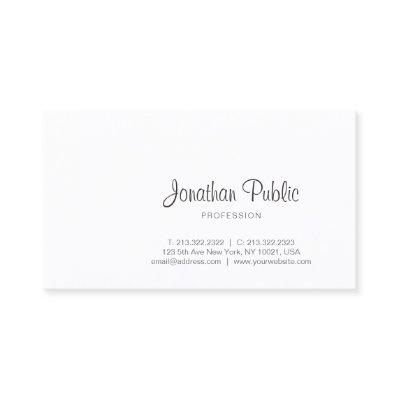 Professional Handwritten Script Modern Elegant