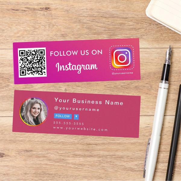 Professional Instagram Photo Follow Me Qr Code Min Mini