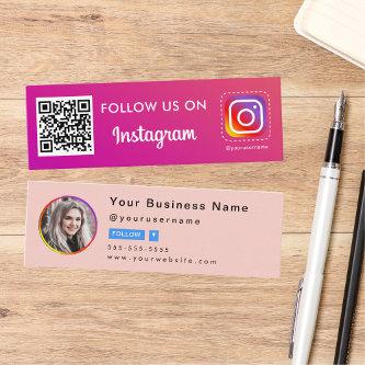 Professional Instagram Photo Follow Me Qr Code Mini