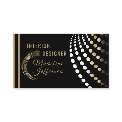 Professional Interior Designer - Gold and Black