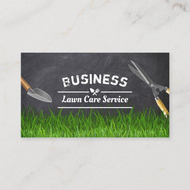 Professional Lawn Care & Landscaping Chalkboard