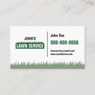 Professional Lawn Service Double Sided