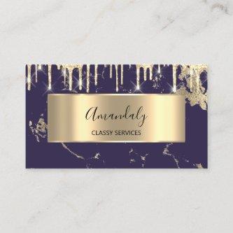 Professional Luxury Gold Royal Marble Blue Navy