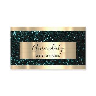 Professional Makeup Artist Event Planner Wood Teal